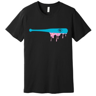 Baseball Bat With Sprinkles Drip Premium T-Shirt