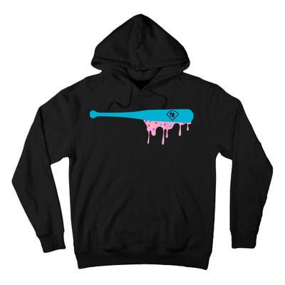 Baseball Bat With Sprinkles Drip Tall Hoodie