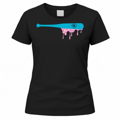 Baseball Bat With Sprinkles Drip Women's T-Shirt