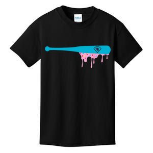 Baseball Bat With Sprinkles Drip Kids T-Shirt