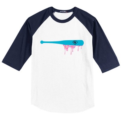 Baseball Bat With Sprinkles Drip Baseball Sleeve Shirt