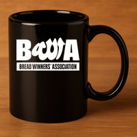 Bwa Bread Winners Association 11oz C Handle Ceramic Mug