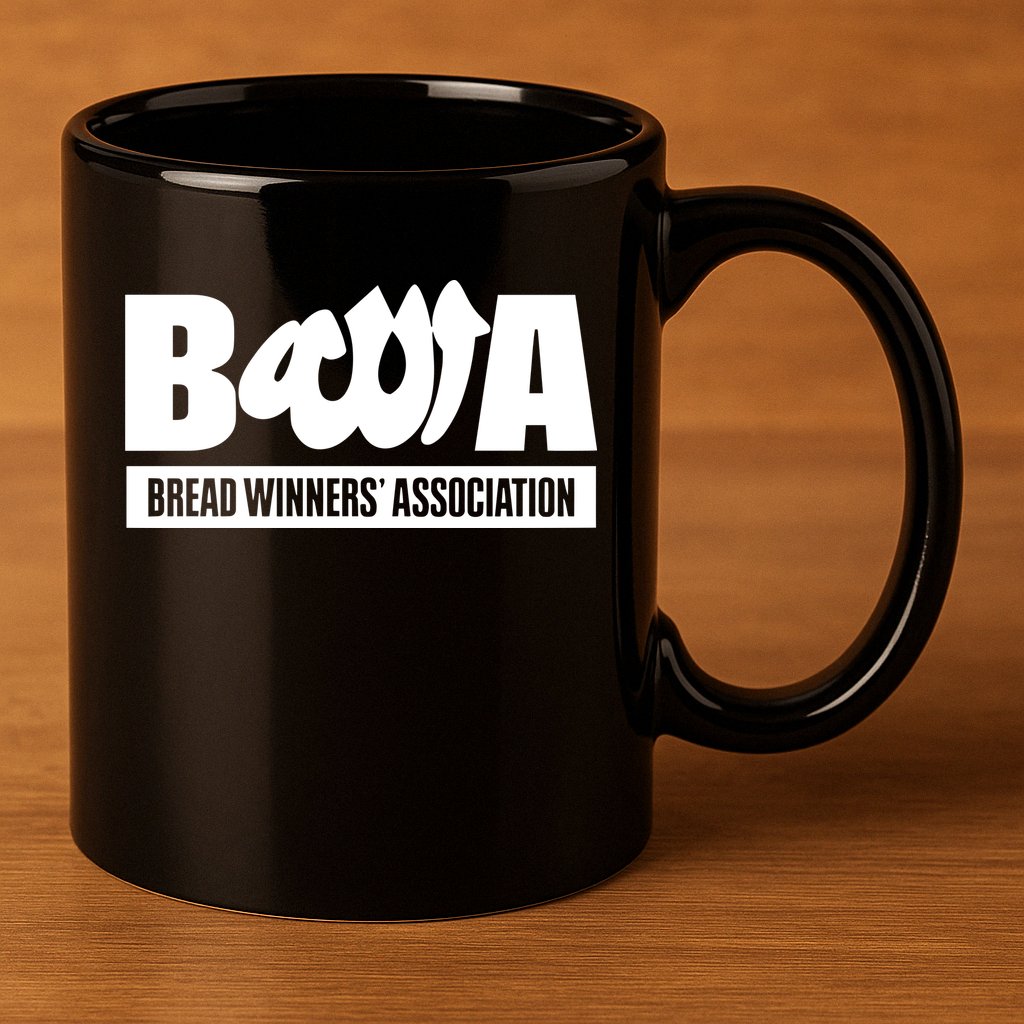 Bwa Bread Winners Association 11oz C Handle Ceramic Mug