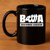Bwa Bread Winners Association 11oz C Handle Ceramic Mug