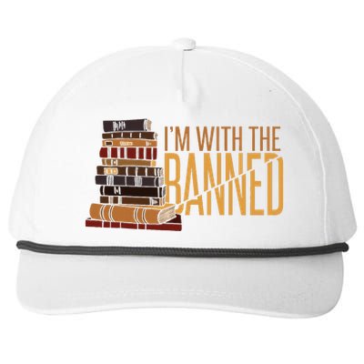 Banned Books Week Librarian IM With The Banned Snapback Five-Panel Rope Hat