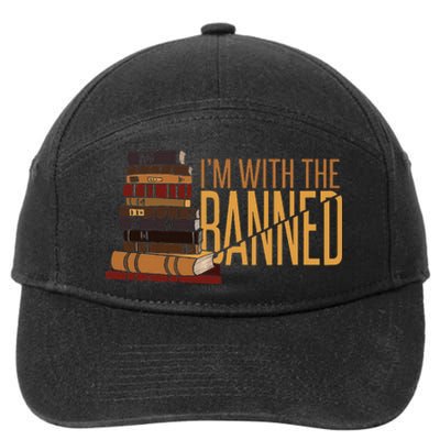 Banned Books Week Librarian IM With The Banned 7-Panel Snapback Hat