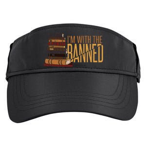 Banned Books Week Librarian IM With The Banned Adult Drive Performance Visor