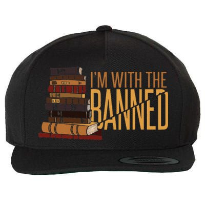 Banned Books Week Librarian IM With The Banned Wool Snapback Cap