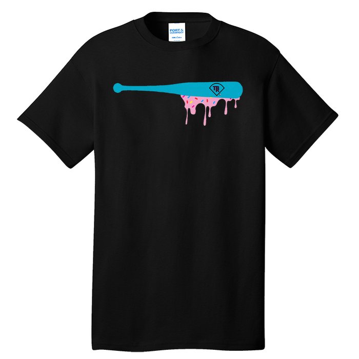 Baseball Bat With Sprinkles Drip Tall T-Shirt