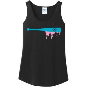 Baseball Bat With Sprinkles Drip Ladies Essential Tank