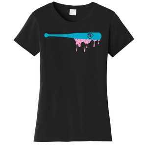 Baseball Bat With Sprinkles Drip Women's T-Shirt