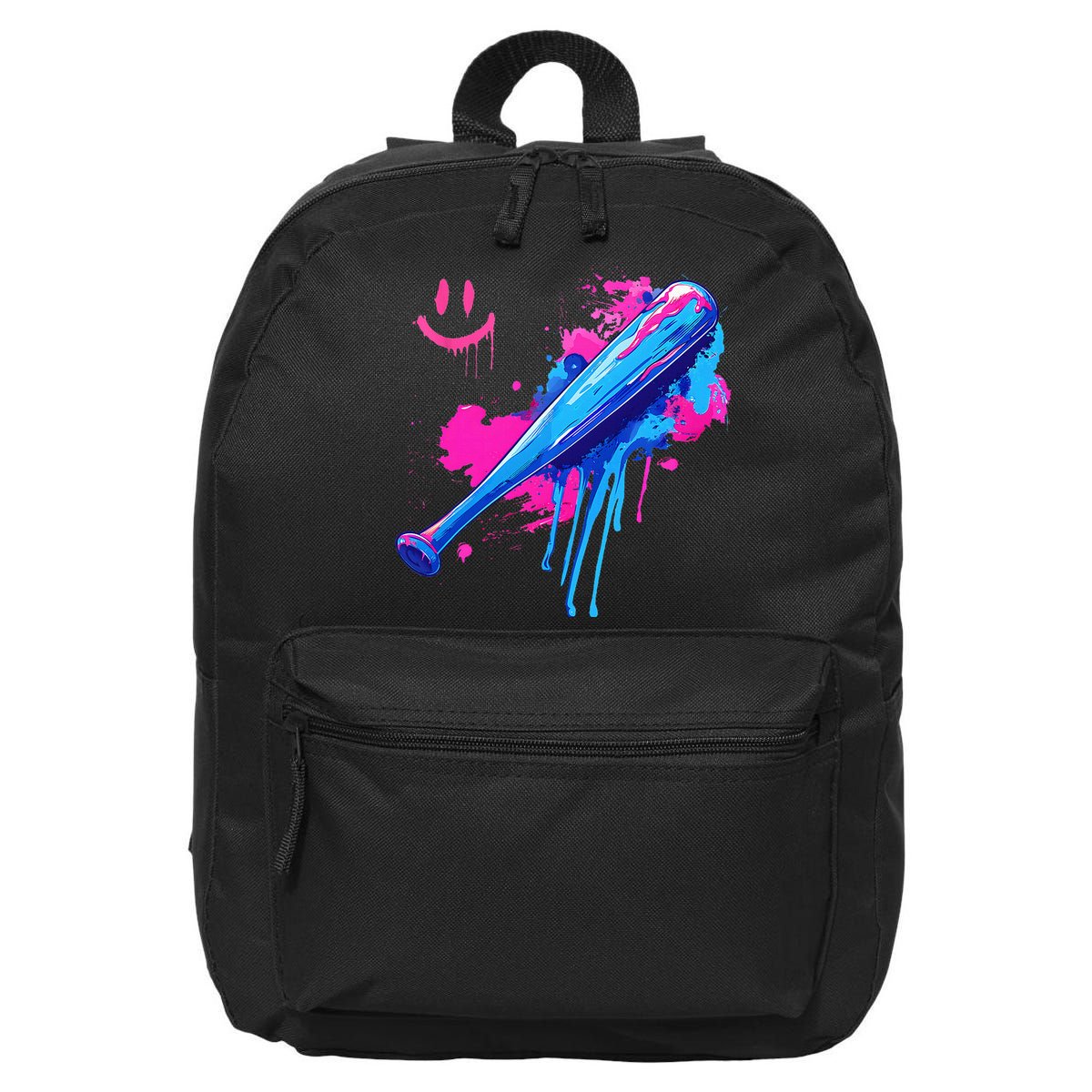 Baseball Bat With Sprinkles Drip 16 in Basic Backpack