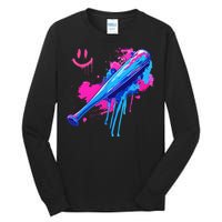 Baseball Bat With Sprinkles Drip Tall Long Sleeve T-Shirt