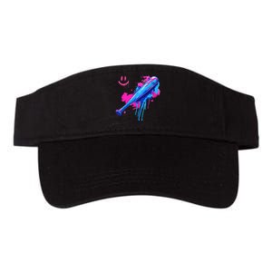 Baseball Bat With Sprinkles Drip Valucap Bio-Washed Visor