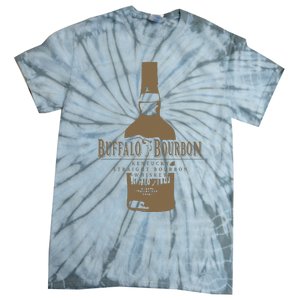 Buffalo Bourbon Whiskey Bottle Large Logo Tie-Dye T-Shirt