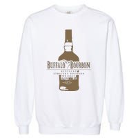 Buffalo Bourbon Whiskey Bottle Large Logo Garment-Dyed Sweatshirt