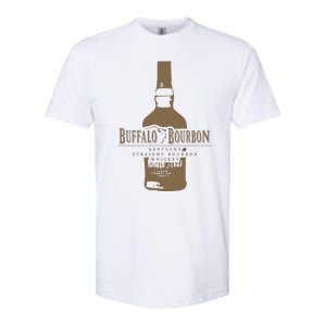 Buffalo Bourbon Whiskey Bottle Large Logo Softstyle CVC T-Shirt