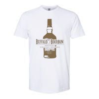 Buffalo Bourbon Whiskey Bottle Large Logo Softstyle CVC T-Shirt