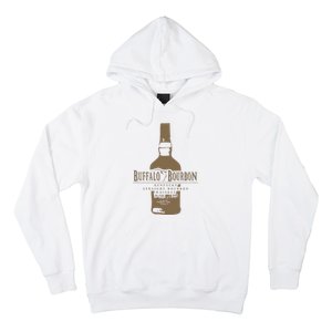 Buffalo Bourbon Whiskey Bottle Large Logo Hoodie