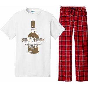 Buffalo Bourbon Whiskey Bottle Large Logo Pajama Set