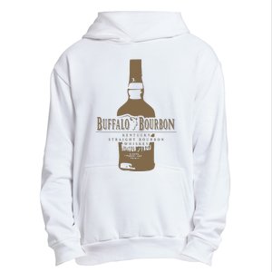 Buffalo Bourbon Whiskey Bottle Large Logo Urban Pullover Hoodie