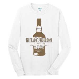 Buffalo Bourbon Whiskey Bottle Large Logo Tall Long Sleeve T-Shirt