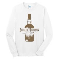 Buffalo Bourbon Whiskey Bottle Large Logo Tall Long Sleeve T-Shirt