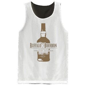 Buffalo Bourbon Whiskey Bottle Large Logo Mesh Reversible Basketball Jersey Tank