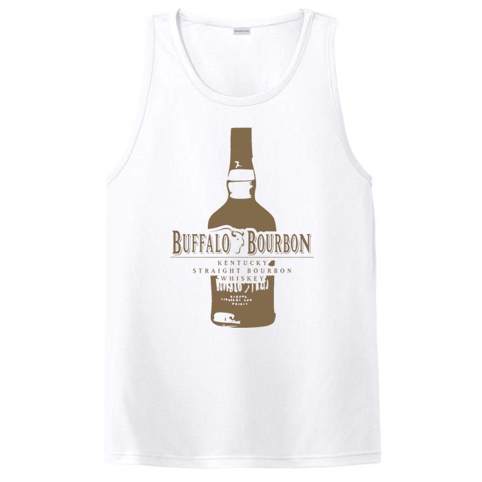 Buffalo Bourbon Whiskey Bottle Large Logo PosiCharge Competitor Tank