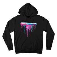 Baseball Bat With Sprinkles Drip Gift Hoodie