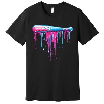 Baseball Bat With Sprinkles Drip Gift Premium T-Shirt