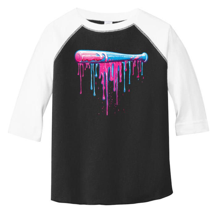 Baseball Bat With Sprinkles Drip Gift Toddler Fine Jersey T-Shirt