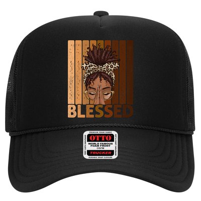 Blessed Black Woman Praying African American Christian  Hat