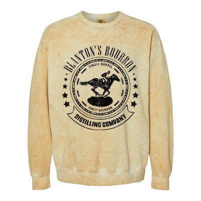 Blantons Bourbon Whiskey Distilling Company Colorblast Crewneck Sweatshirt