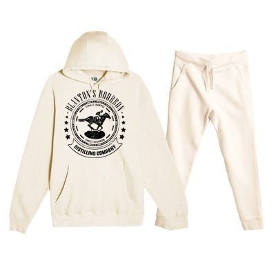 Blantons Bourbon Whiskey Distilling Company Premium Hooded Sweatsuit Set