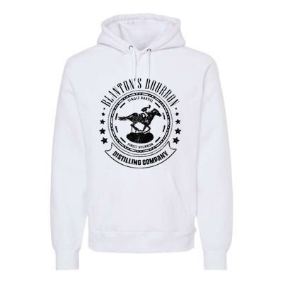 Blantons Bourbon Whiskey Distilling Company Premium Hoodie