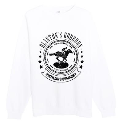 Blantons Bourbon Whiskey Distilling Company Premium Crewneck Sweatshirt