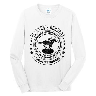 Blantons Bourbon Whiskey Distilling Company Tall Long Sleeve T-Shirt