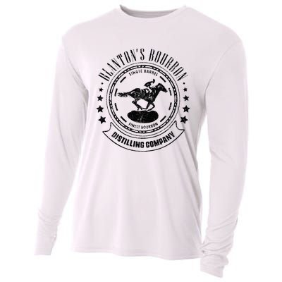 Blantons Bourbon Whiskey Distilling Company Cooling Performance Long Sleeve Crew