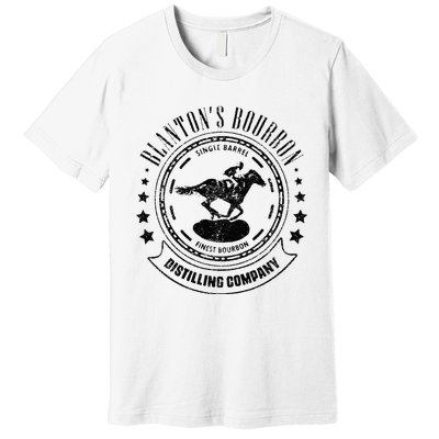 Blantons Bourbon Whiskey Distilling Company Premium T-Shirt