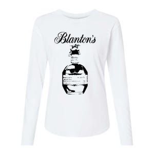 Blantons Bourbon Whiskey Kentucky Distillery Trail Womens Cotton Relaxed Long Sleeve T-Shirt