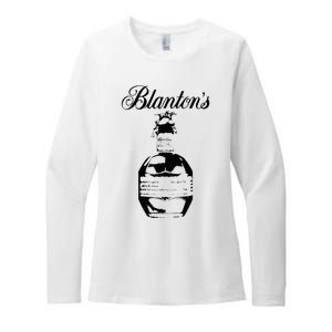 Blantons Bourbon Whiskey Kentucky Distillery Trail Womens CVC Long Sleeve Shirt