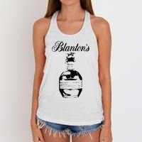 Blantons Bourbon Whiskey Kentucky Distillery Trail Women's Knotted Racerback Tank