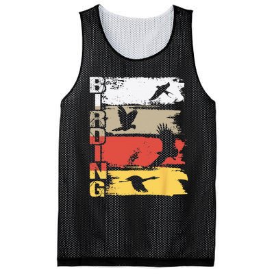 Birding Bird Watching Birder Bird Watcher Bird Lover Mesh Reversible Basketball Jersey Tank