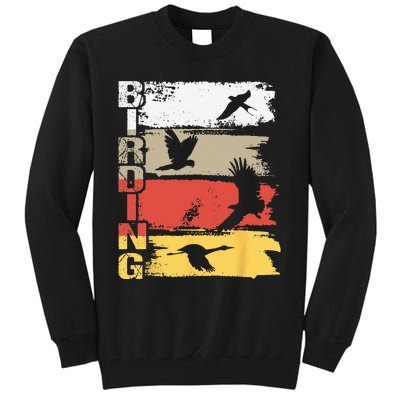 Birding Bird Watching Birder Bird Watcher Bird Lover Tall Sweatshirt