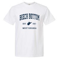 Beech Bottom West Virginia Wv Vintage Athletic Sports Garment-Dyed Heavyweight T-Shirt