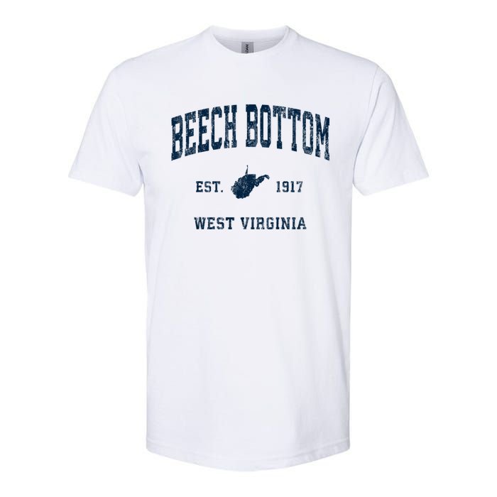 Beech Bottom West Virginia Wv Vintage Athletic Sports Softstyle CVC T-Shirt