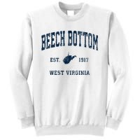 Beech Bottom West Virginia Wv Vintage Athletic Sports Sweatshirt