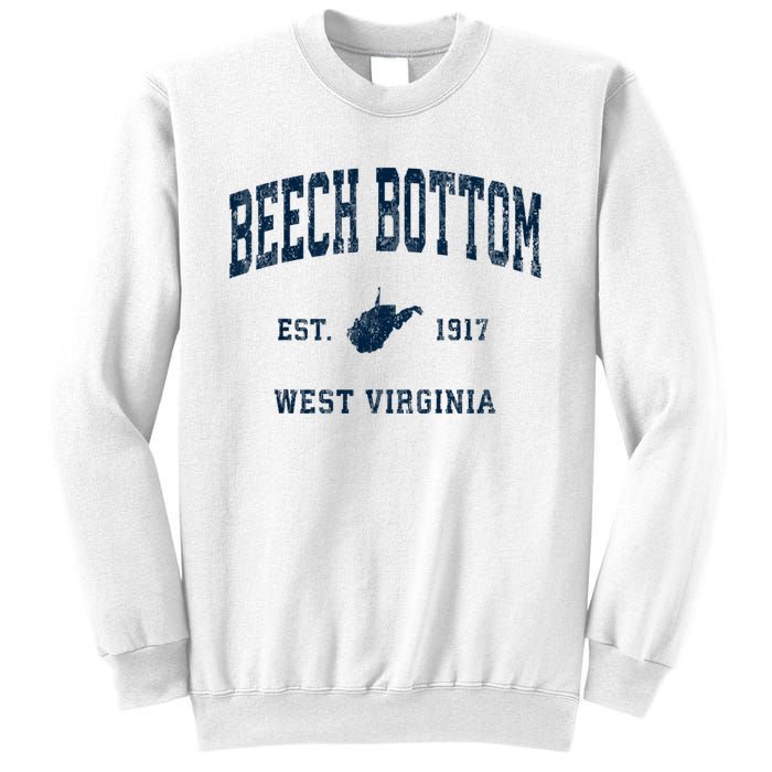 Beech Bottom West Virginia Wv Vintage Athletic Sports Sweatshirt