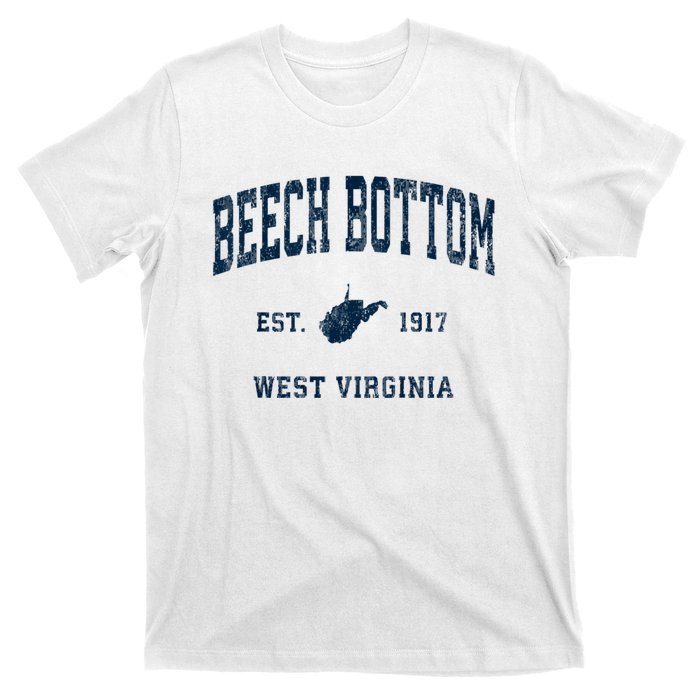 Beech Bottom West Virginia Wv Vintage Athletic Sports T-Shirt